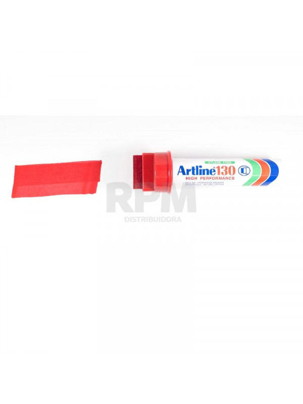 Marcador Artline 130 Rojo