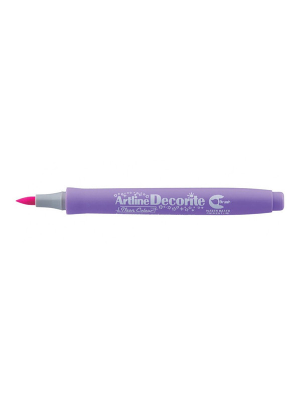 Decorite Neon Brush Artline Purpura