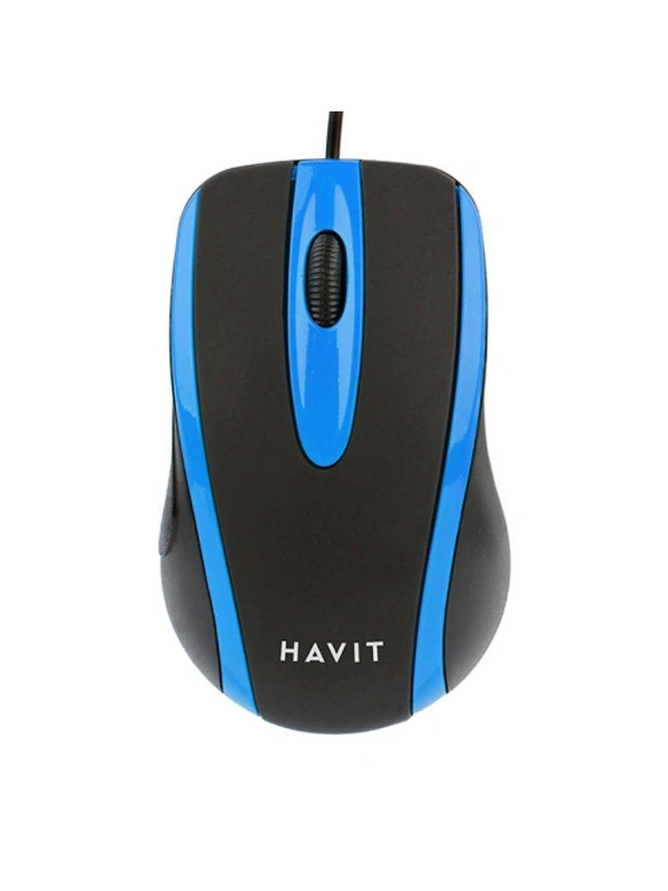 Mouse Havit Optico HV-MS753 Azul c/ cable