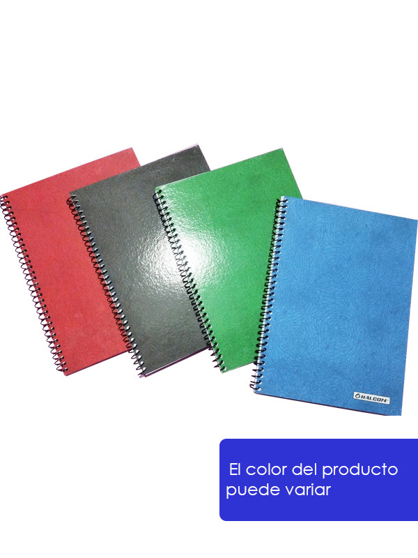 Cuaderno Univ. Halcon 48Hjs 1R -TD Negra