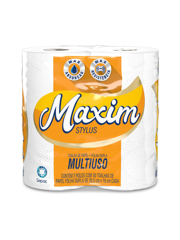 Papel Multiuso Maxim x 2 Rollos