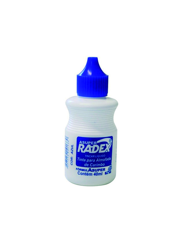 Tinta Radex Almohadilla - 40 Ml. Azul