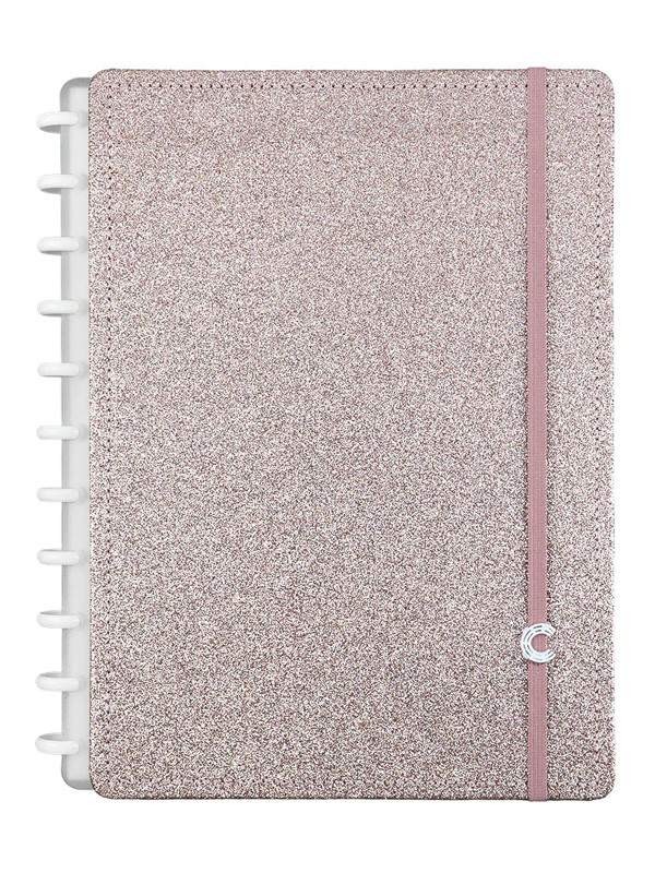 Cuaderno CI Let's Glitter Rose - A5