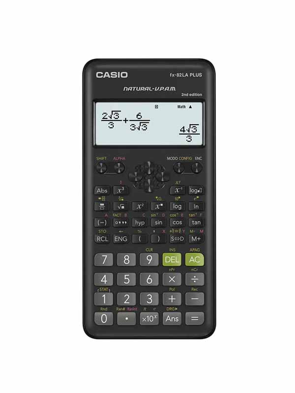 Calculadora Casio Cientifica Fx82 La Plus 2da Ed.