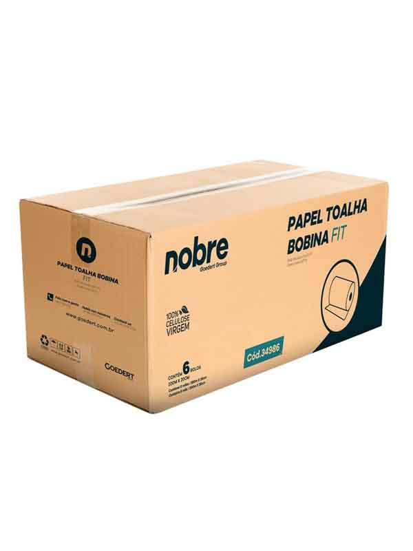 Papel Toalla FIT Nobre 200mts caja x 6 Cod.34986