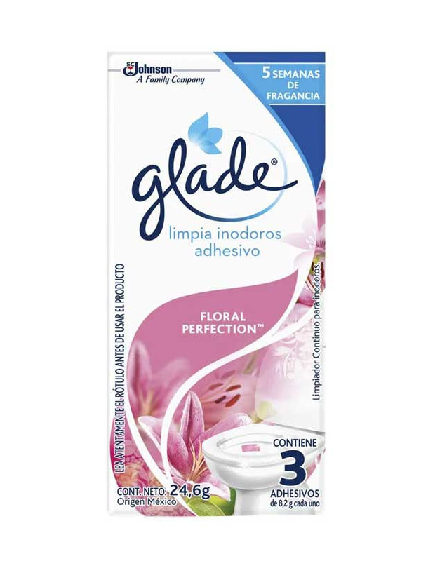 Pastilla Glade Adhesivo X 3 Floral