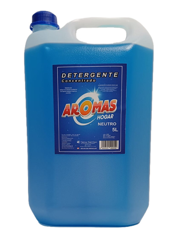 Detergente Neutro Aromas de 5L-Azul