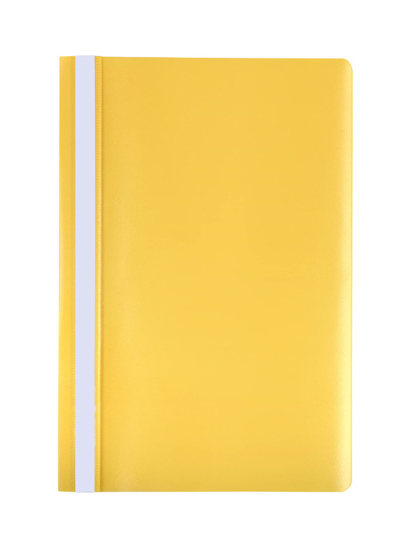 Carpeta Databank Transparente Oficio Amarillo